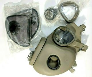 Full Face Gas Mask M10 With Filters 02 02 Czech