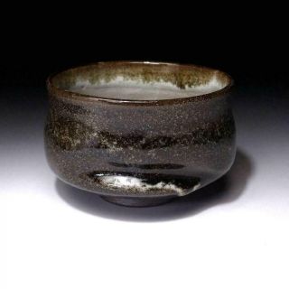 UJ6: Vintage Japanese Pottery Tea Bowl of Seto Ware, 5