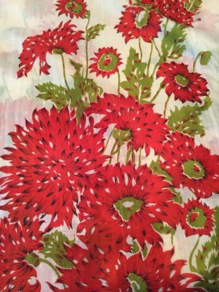 Vintage 1920’s Tissue Silk Yd.  Gds.  Floral 5,  Yards