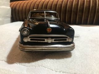 Vintage 1950s Marusan KOSUGE Ford Sedan Black Tin Toy Made in Japan F/S rare 367 2