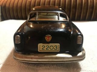 Vintage 1950s Marusan KOSUGE Ford Sedan Black Tin Toy Made in Japan F/S rare 367 5
