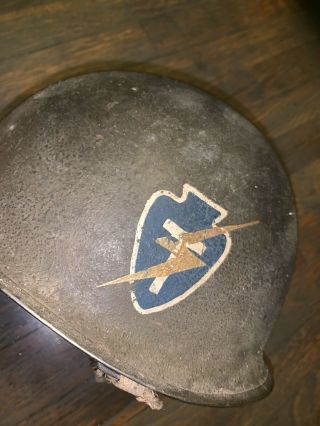 US WW2 M1 Helmet Combat Helmet USA Army Antique 12