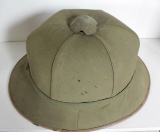 German WW 2 Africa Corps Tropical Helmet 2