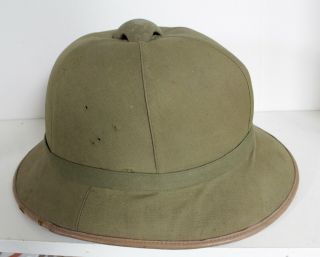 German WW 2 Africa Corps Tropical Helmet 4