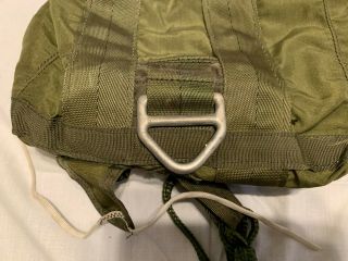 NOS US Military 15 FOOT CARGO Parachute Deployment D - BAG Airborne OD Green BAG 5