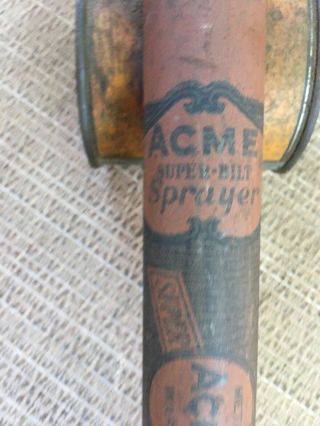 Vintage Acme Bug Sprayer 5