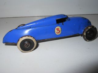Lemann Marke Spiel Gnom Racing Vintage Tin Race Car Toy 1930 Made In Germany 808