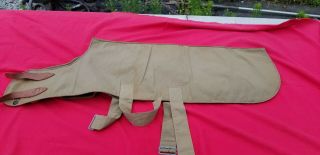 Rare US WW2 K - 9 Corps War Dog Waterproof blanket 3