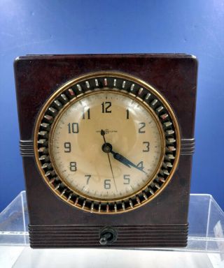 Vintage Antique 1930s General Electric Bakelite Household Timer 8b52