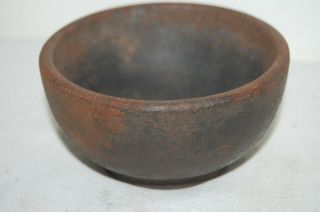 Antique Cast Iron Mortar Small Bowl Apothecary Pharmacy