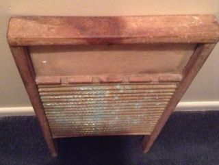 Antique National Washboard No.  801 4