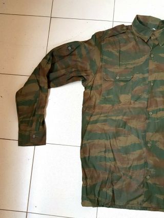 Bosnian Serb Army green tigerstripe camouflage shirt Serbian Serbia krajina war 3