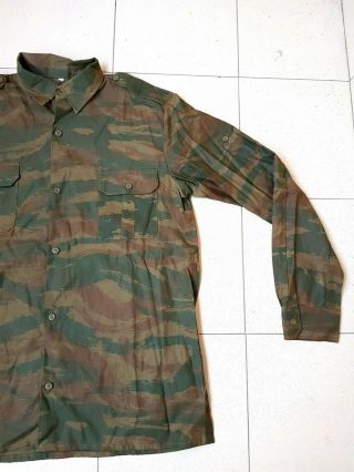 Bosnian Serb Army green tigerstripe camouflage shirt Serbian Serbia krajina war 4