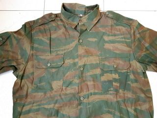 Bosnian Serb Army green tigerstripe camouflage shirt Serbian Serbia krajina war 6