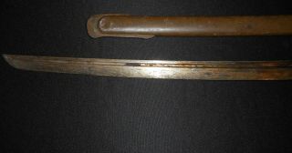 WW2 Japanese NCO Sword - Antique/Old WW II Samurai - IJA Army Katana - MATCHING 12