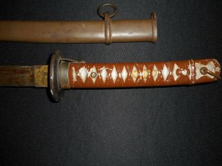 Ww2 Japanese Nco Sword - Antique/old Ww Ii Samurai - Ija Army Katana - Matching