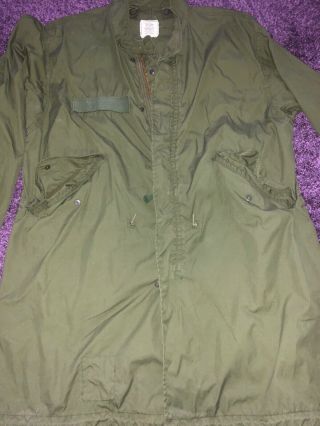 Vietnam Era Extreme Cold Weather Parka Jacket Vintage Small/Regular 2