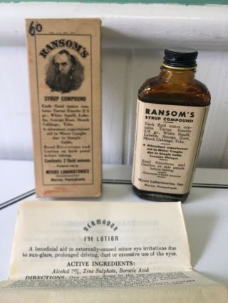 1945 Vintage Medical Box Ransom 