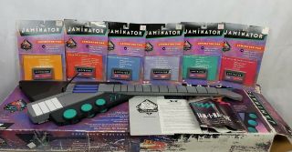 Worlds Of Wonder Jaminator Guitar Synthesizer,  6 Music Cartridges