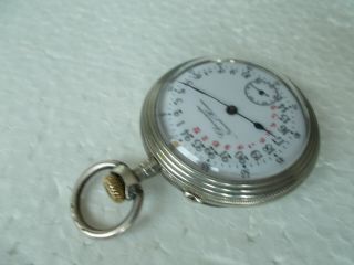 Very Rare 24 hour Chronometre pocket watch just full serviced perfect 10