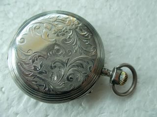 Very Rare 24 hour Chronometre pocket watch just full serviced perfect 12