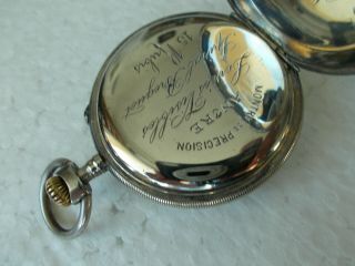 Very Rare 24 hour Chronometre pocket watch just full serviced perfect 5