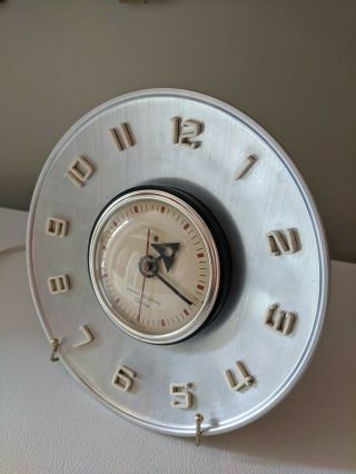 Mcm General Electric Vintage Telechron Wall Clock