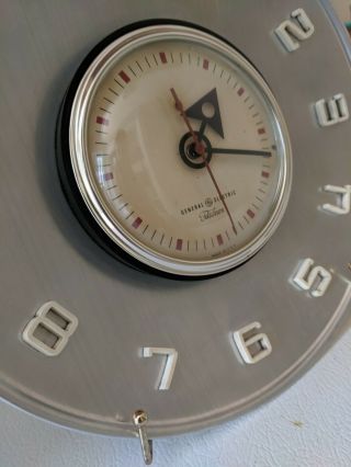 MCM General Electric Vintage Telechron Wall Clock 7