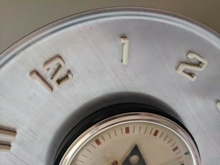 MCM General Electric Vintage Telechron Wall Clock 8