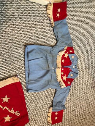 VINTAGE PLAY - MASTER OFFICIAL SALLY STARR COWGIRL COSTUME 5