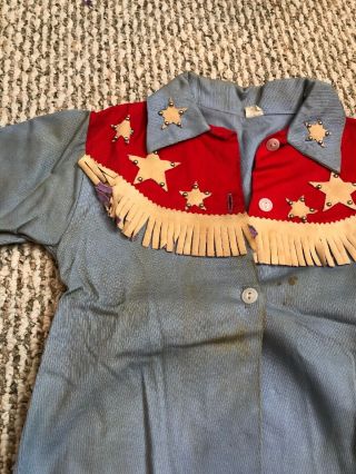 VINTAGE PLAY - MASTER OFFICIAL SALLY STARR COWGIRL COSTUME 7