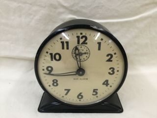 War Alarm Alarm Clock Made In Winsted Connecticut,  Usa Very Rare 1943 - 44 Historic