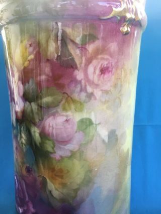 Antique porcelain umbrella vase ROYAL BONN 6