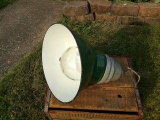 Crouse Hinds Vintage Explosion Proof Porcelain Light Fixture Vdb3 Globe