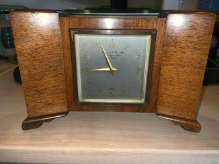 Art Deco Style Mantle Clock,  Elliott Movement - Retailed By Garrard & Co,  London