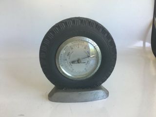 Vintage Good Year Tire Figural Barometer