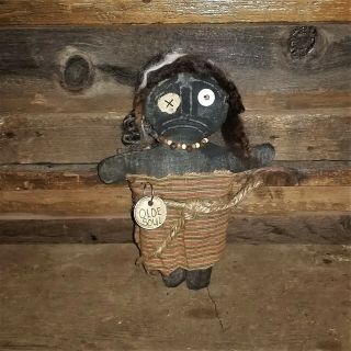 Extreme Primitive Olde Soul Black Doll
