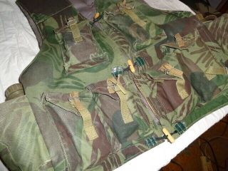 RARE Rhodesian Bush War FireForce Vest NORTH Rhodesia Camo Uniform 3