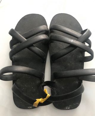 Vintage Vc Nva Vietcong Rubber Sandals DÉp RÂu BỘ ĐỘi Vietnam War