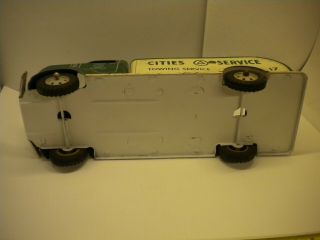 Vintage Marx toy truck Cites Service gas station towing wrecker service gd cond. 6