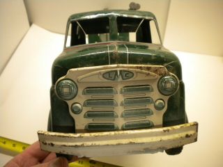 Vintage Marx toy truck Cites Service gas station towing wrecker service gd cond. 7