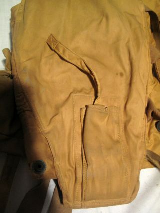 WWII British RAF aviator ' s life vest dated 1945 11