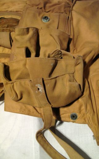 WWII British RAF aviator ' s life vest dated 1945 6