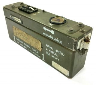 6v Battery For Vintage Military Radio Rf10 Manpack Czech Army Receiver Tesla (2)