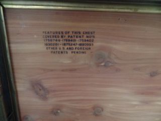 Vintage 1935 Lane Cedar Chest 6