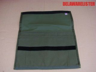 Military Style Document/Map Carry Case/Bag OD Green w/Handle USA MADE 2