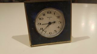 Vintage Swiza 8 Swiss Made T Alarm Clock