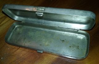 Antique Metal " Medical Instrument Case "