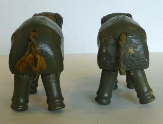 2 Schoenhut Small Elephants Humpty Dumpty Circus Toy Vintage 7