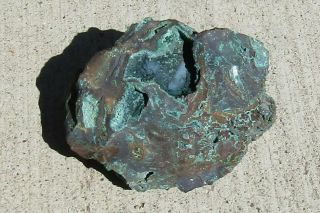 Large Mineral Specimen Of Copper Ore,  From The Ida May Mine,  Lincoln Co. ,  Nevada